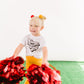 Red & Gold Party Pom Pom Clip Set