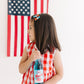 Red White Blue Star Pigtail Set