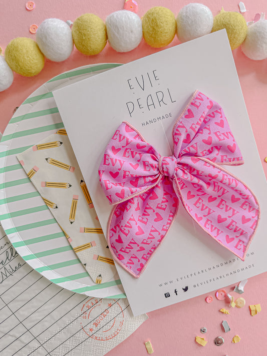 PREORDER: Personalized Medium Bow