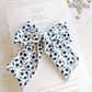 Large Soccer Pinwheel Bow