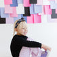 Black|Pumpkin Bow Buckets Knotted Headband for Girls & Women