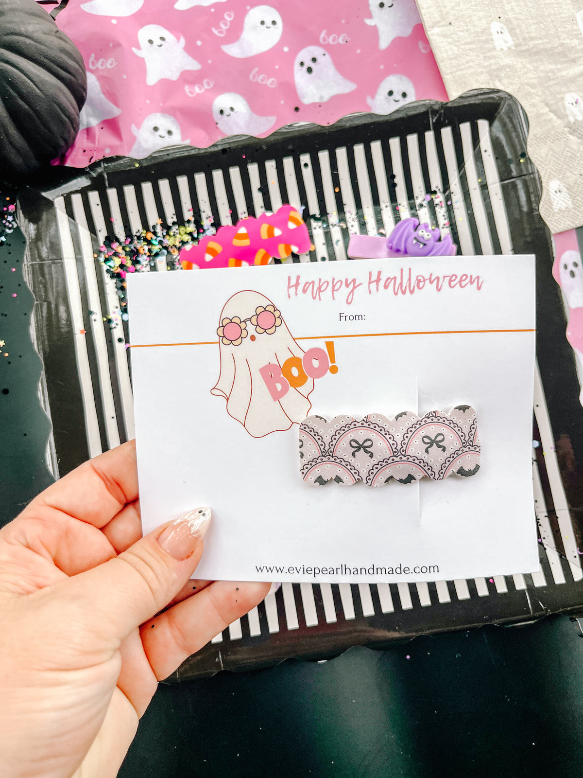 Spooky Cute Halloween Hair Clip