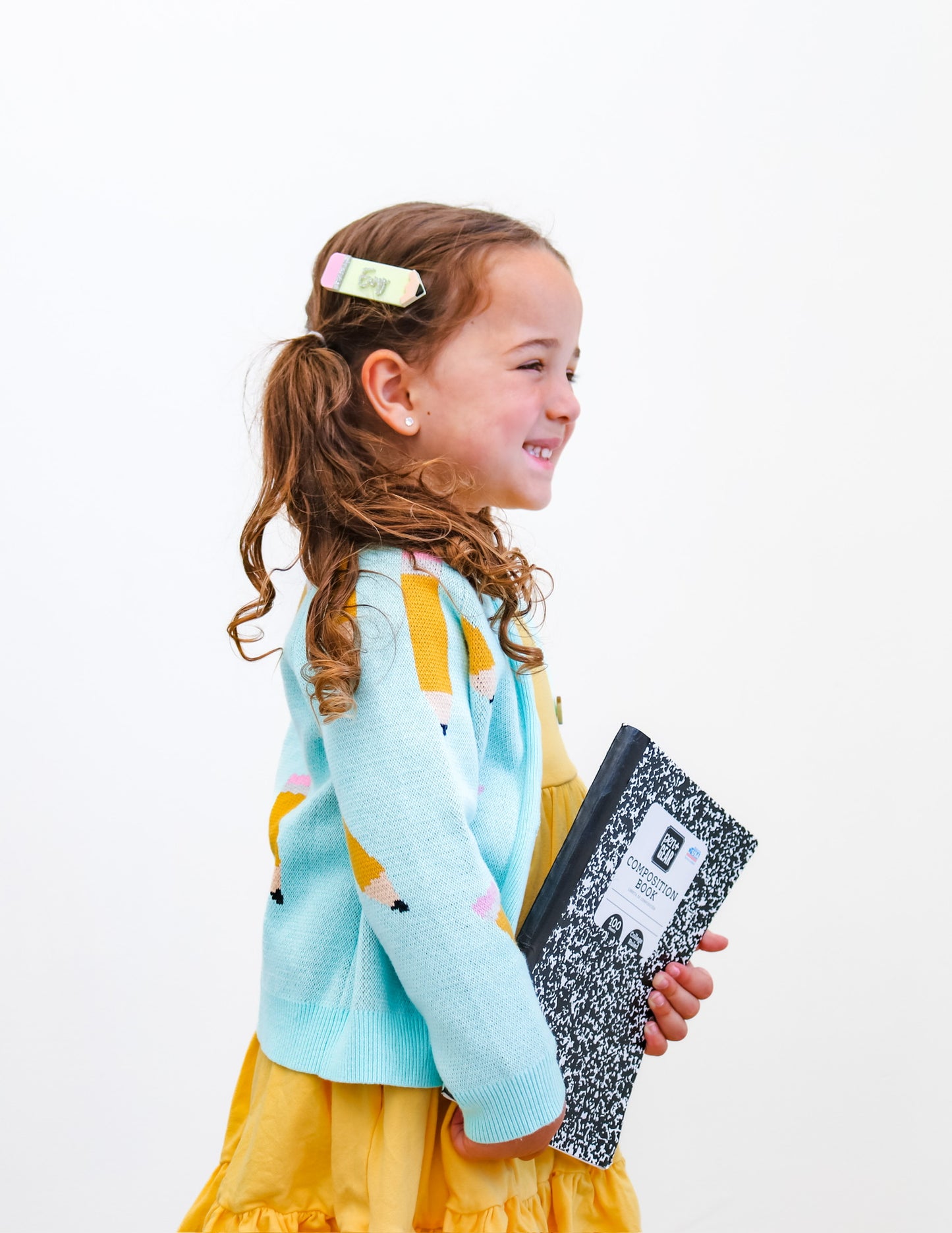 PREORDER: Personalized Pencil Hair Clip