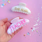 Personalized Claw Clip