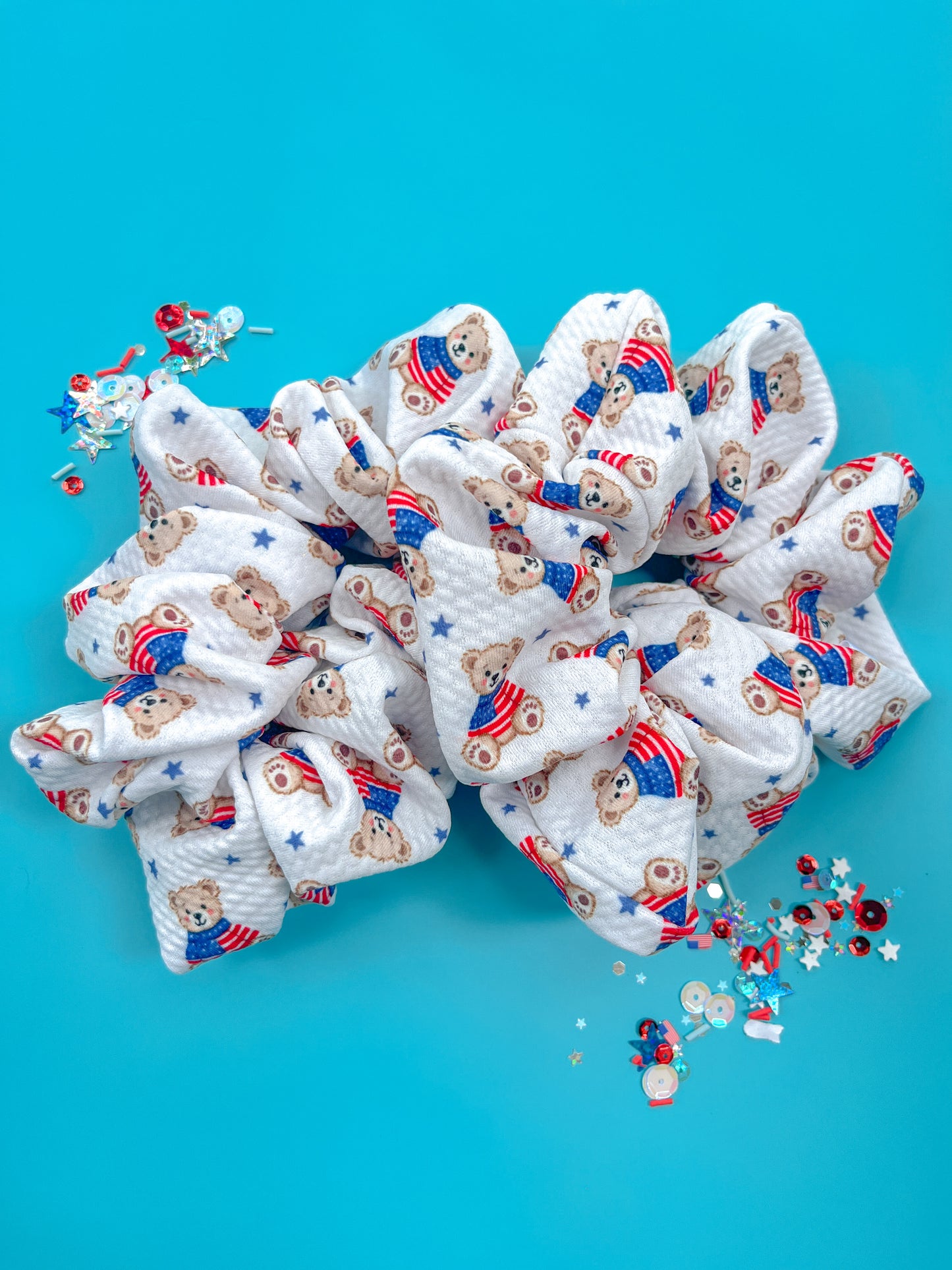 Fourth of July Oversized Scrunchy