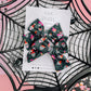 Black| Party Skullies Medium Pinwheel Pigtail Set