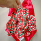 Red & Green Plaid Oversized Scrunchy