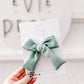 Green large Pinwheel Hair Bow
