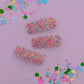 Confetti Glitter Snap Clip