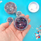 Red White Blue Stars Hair Glitter Gel