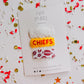 White Glitter, Chiefs, Football Snap Clip Set