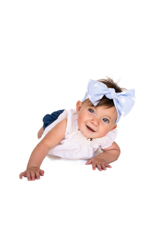 Monthly Baby Bow Turban