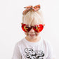 Red KC Heart Sunglasses