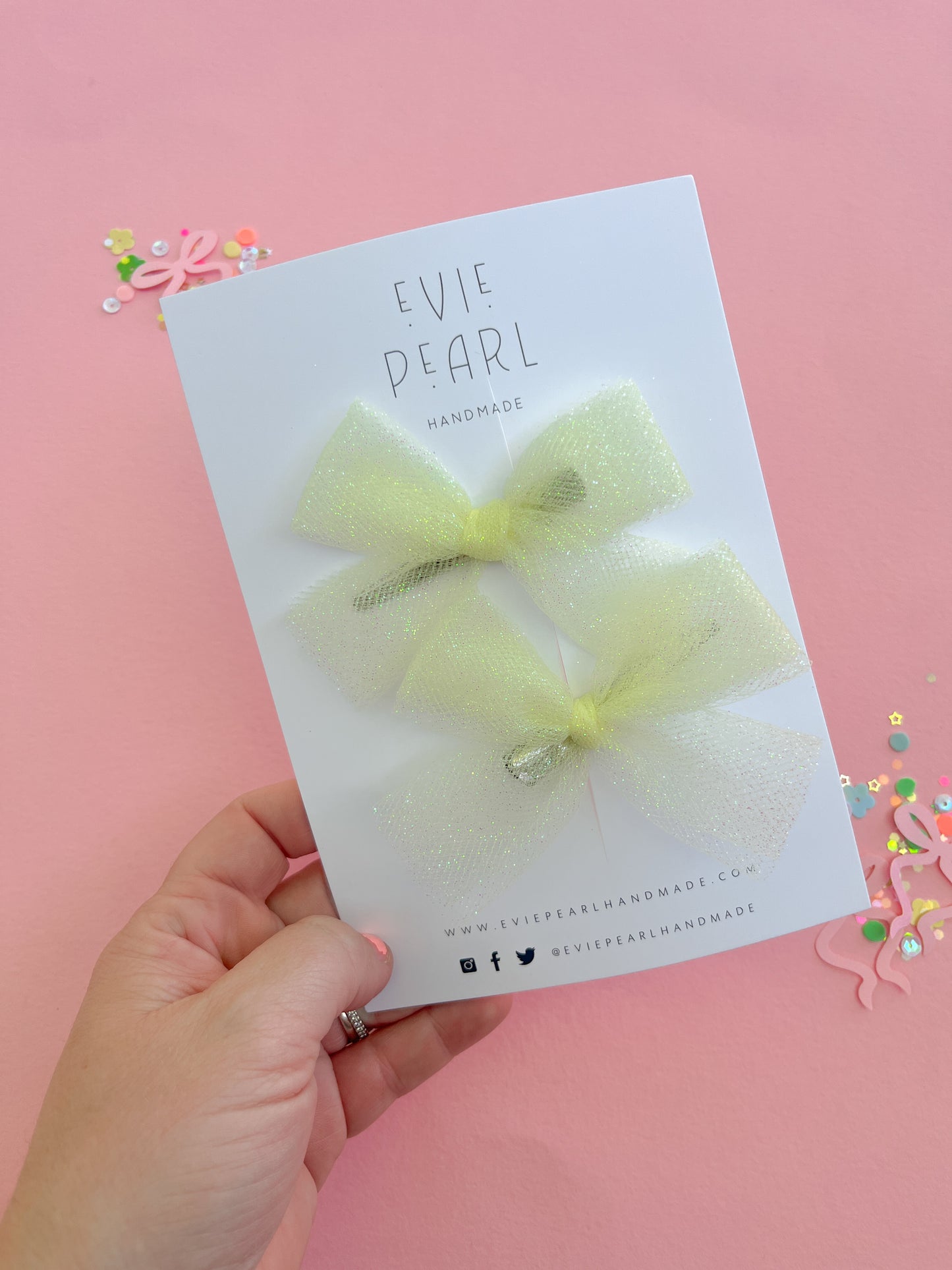 Limoncello Sparkle Pigtails