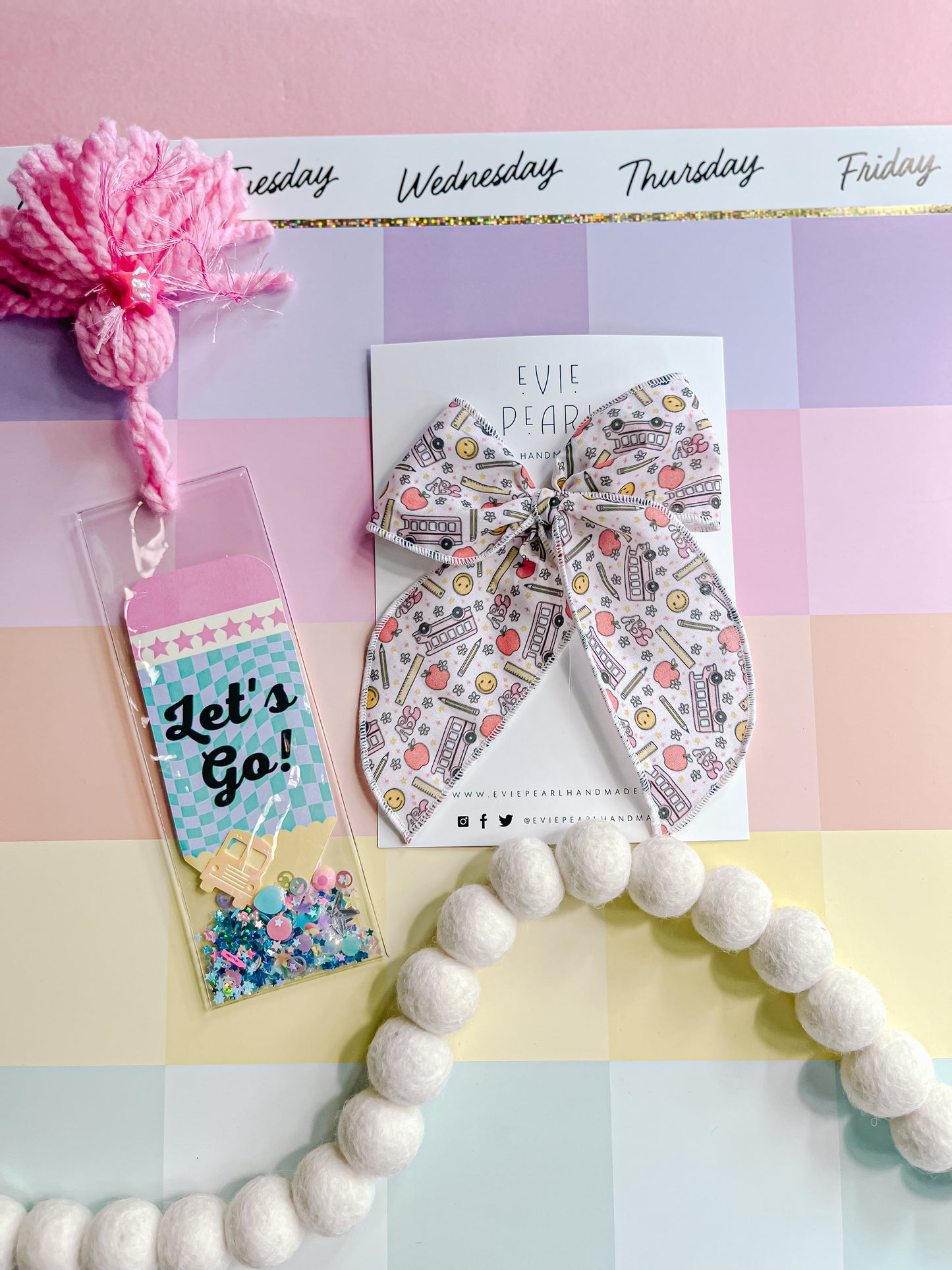 Back To School Oversized Bow