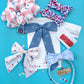 USA Flag Medium Sailor Bow