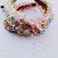 Iridescent Sequins Party Knotted Headband for Girls & Women