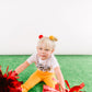 Red & Gold Party Pom Pom Clip Set