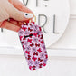 Pink Bows Chapstick Lipgloss Keychain Holder