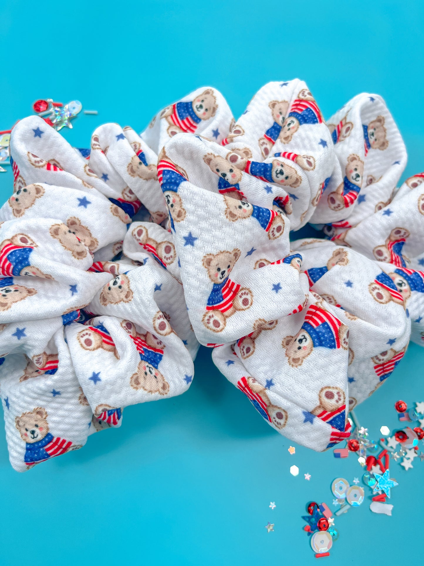 Fourth of July Oversized Scrunchy