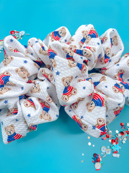 Fourth of July Oversized Scrunchy