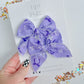 KSU Wildcats Go State Small Pigtail Bows