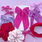 Berry Burst Velvet Oversized Bow