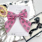 Pink Disco Medium Sailor Bow