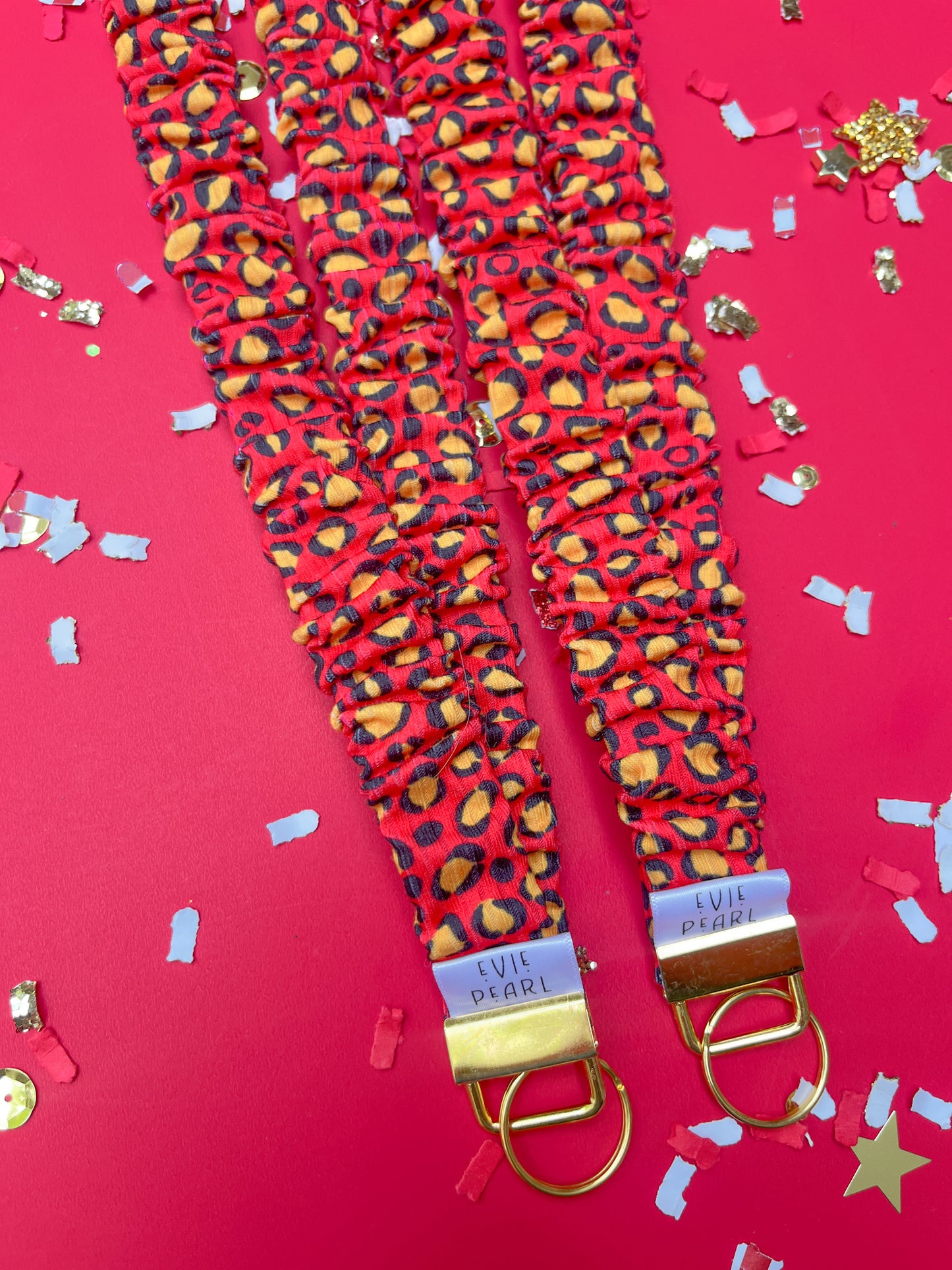 Kansas City Football Scrunchy Lanyard