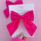 Hot Pink Medium Sailor Bow