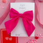 Hot Pink Medium Sailor Bow