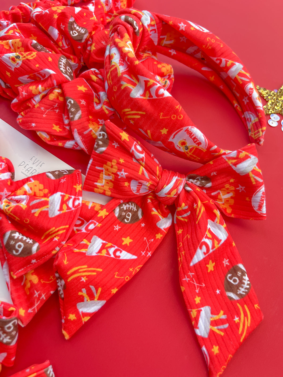 Kansas City Walker #9  | Bows, Scrunchies & Headbands