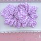 Pink Gingham Oversized Scrunchy