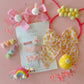 Bunny Gingham Pigtail Set