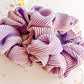 Lilac Silk Crinkle Oversized Scrunchy