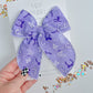 KSU Wildcats Go State Oversized Bow