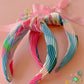 Color Me Pretty Crinkle Knotted Headband