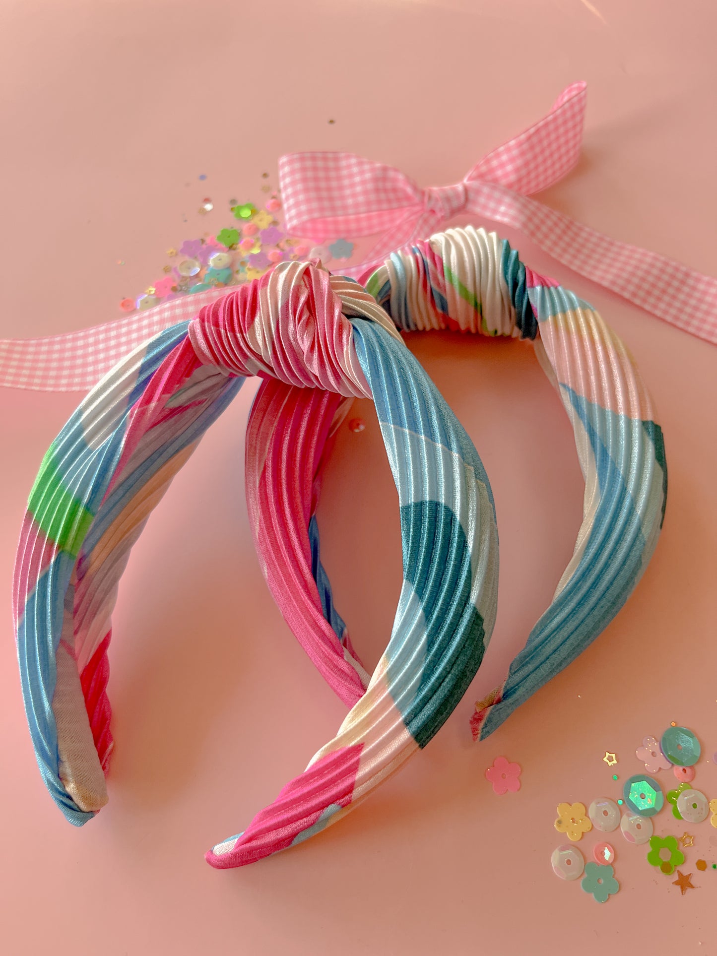 Color Me Pretty Crinkle Knotted Headband