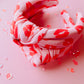 Red Pink Lips Knotted Headband for Girls & Women
