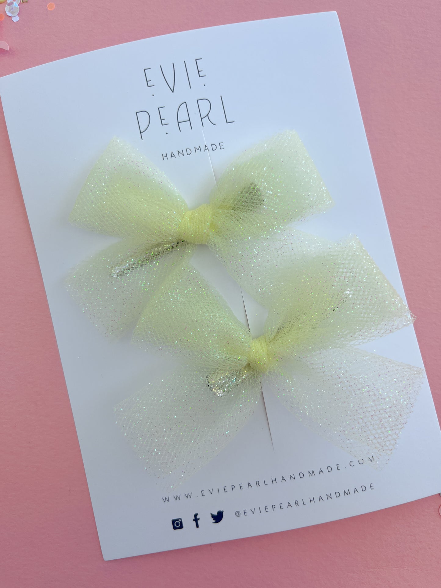 Limoncello Sparkle Pigtails