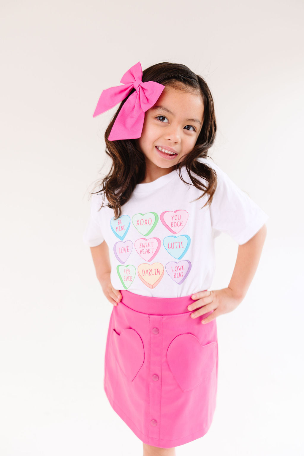 Hot Pink Medium Sailor Bow