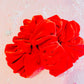 Red Velvet Oversized Scrunchie