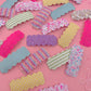 Shimmer Shore Glitter Snap Clip