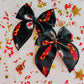 Black Chiefs KC Oversized Bow