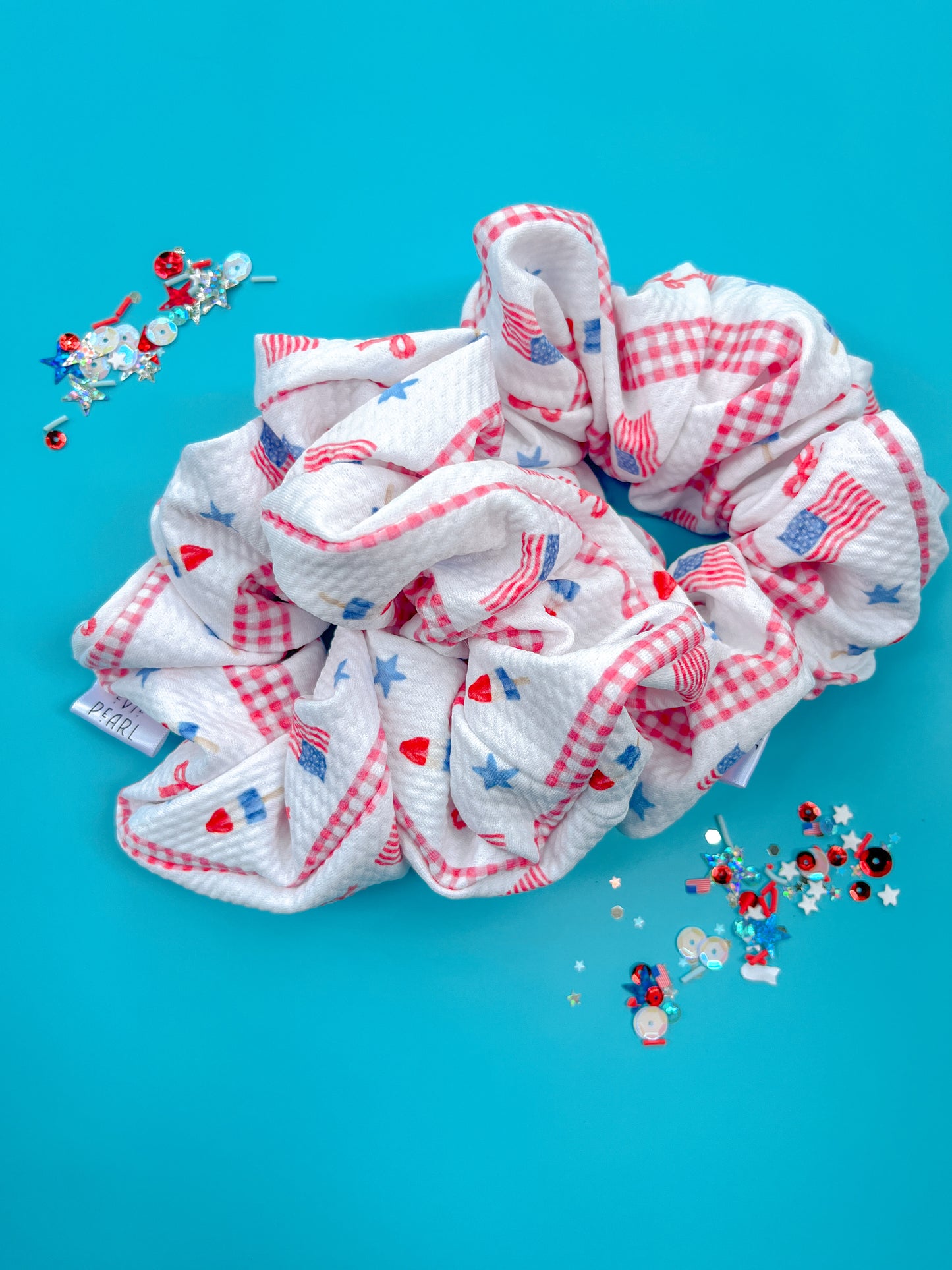 Fourth of July Oversized Scrunchy