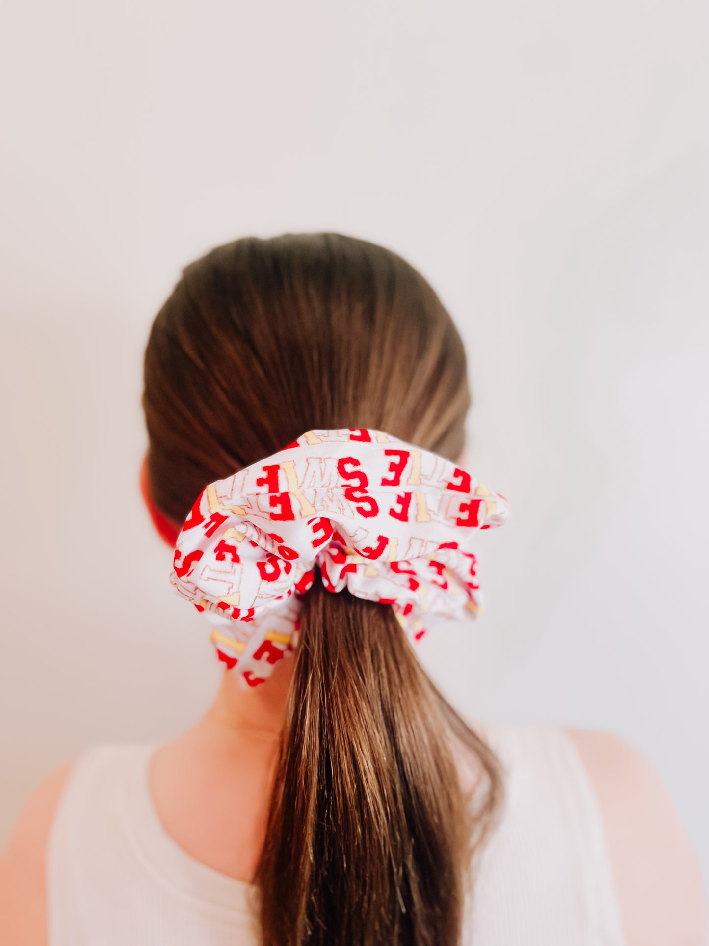 Swiftie Patchwork Oversized Scrunchie