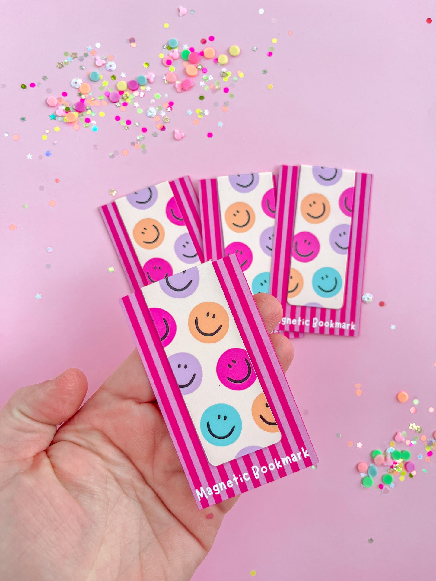 Smiley Magnetic Bookmark