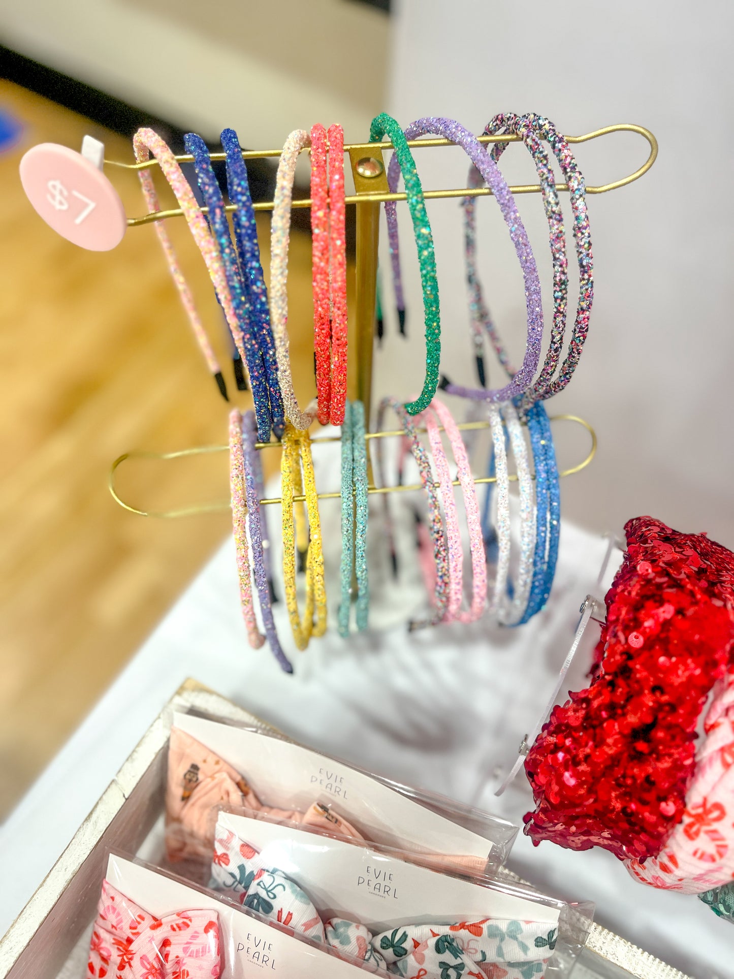 Two Mystery Glitter Headbands for Girls