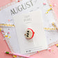 Felt Apple Hair Clip