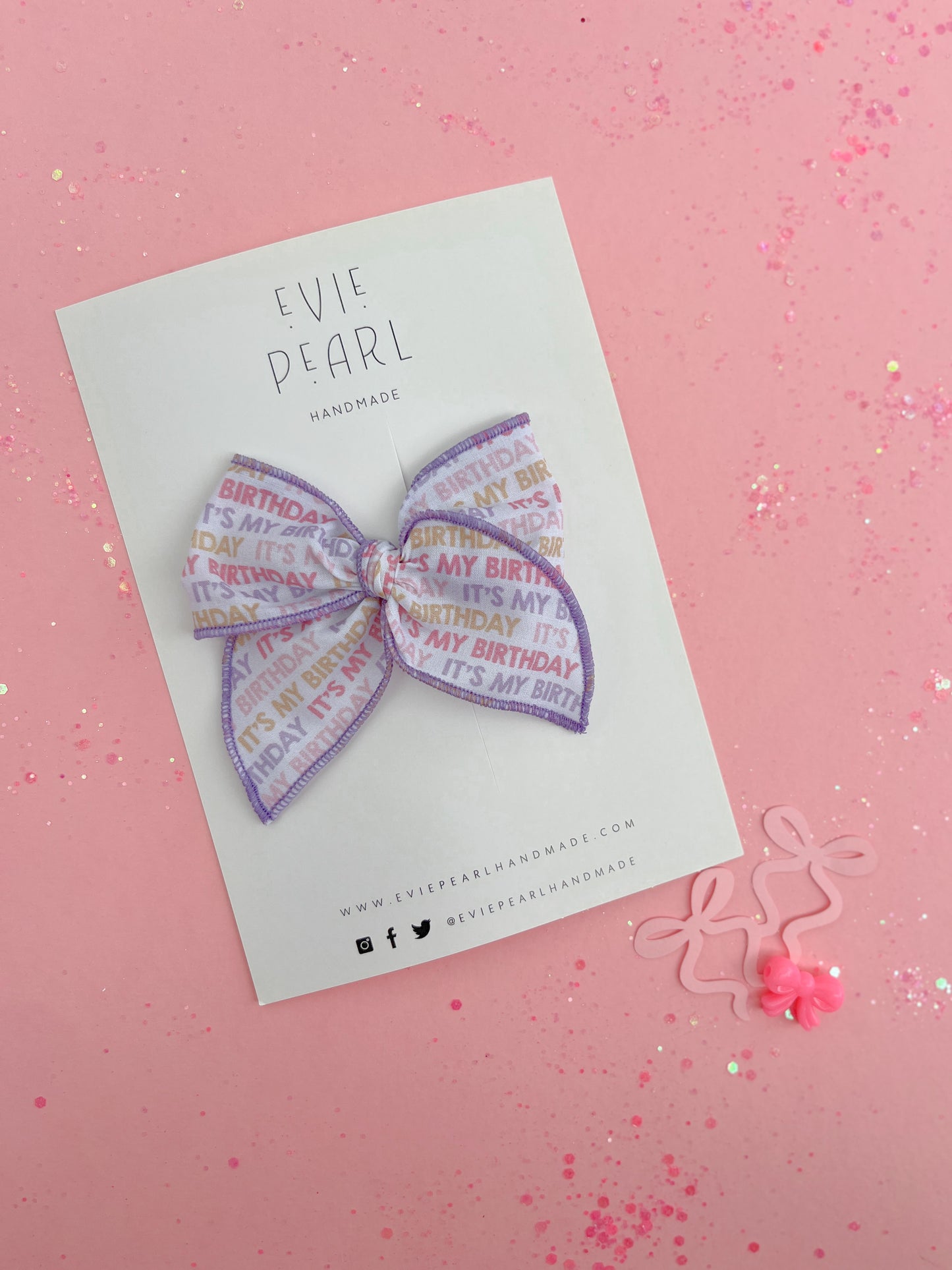 It’s My Birthday Small Bow